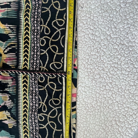 Pink and Green Bell Sleeve Resort Dress - Picture 16 of 16